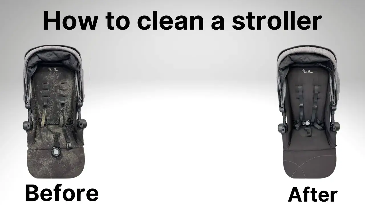 how to clean stroller