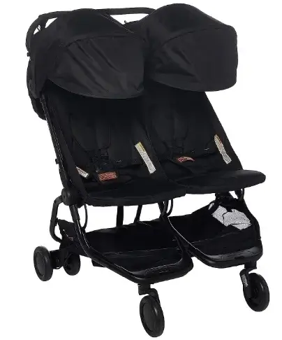 Mountain Buggy Nano Duo Best Double Stroller for Travel