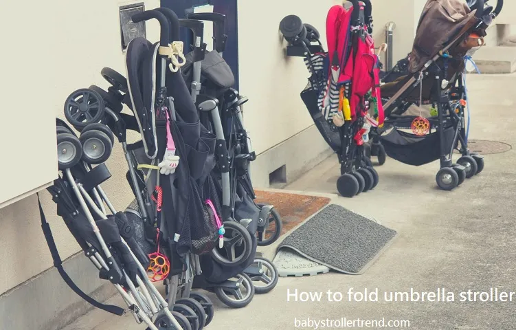 How to fold umbrella stroller
