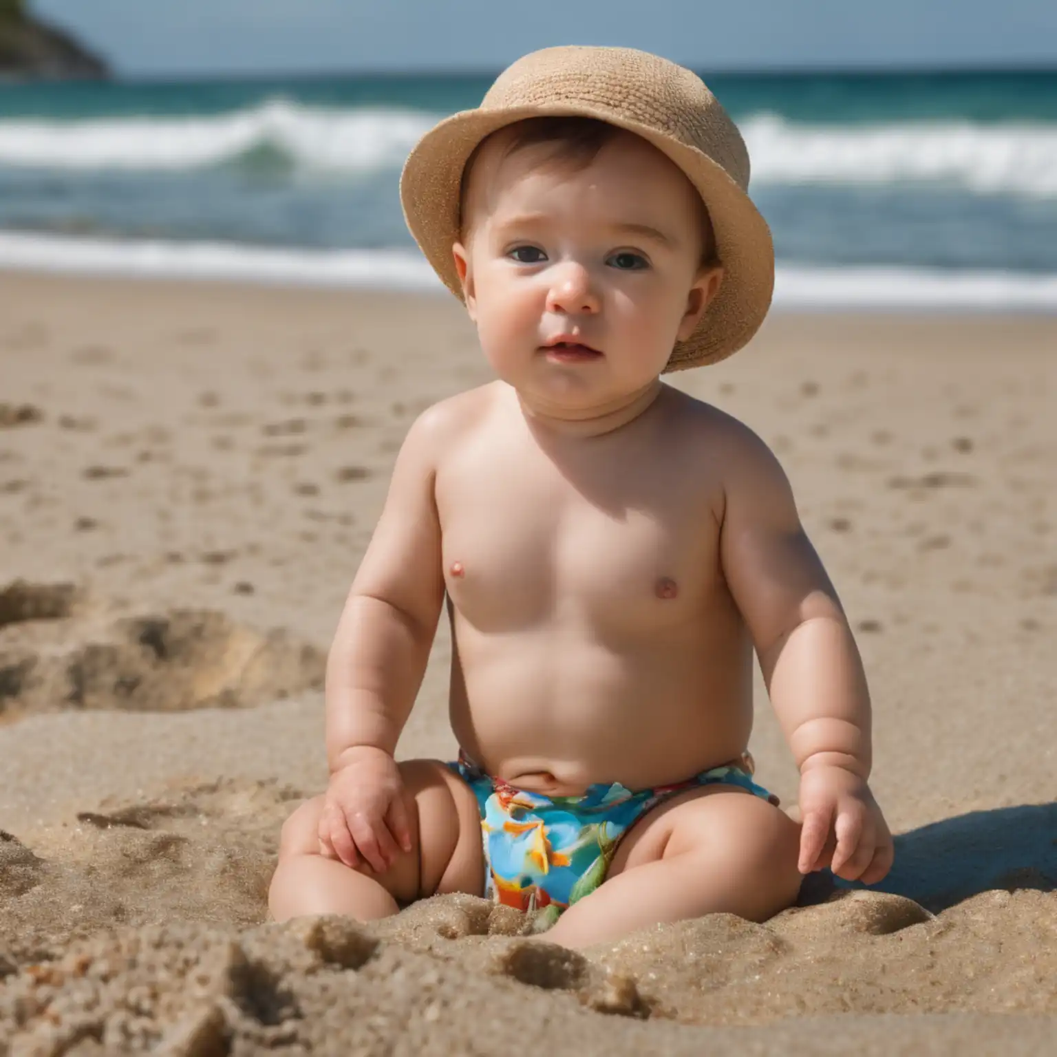 how to keep baby cool at the beach