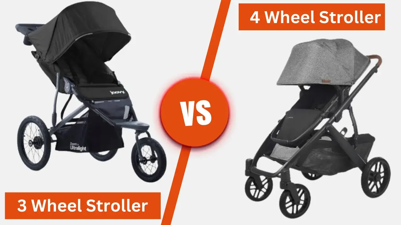 3 wheel vs 4 wheel Stroller