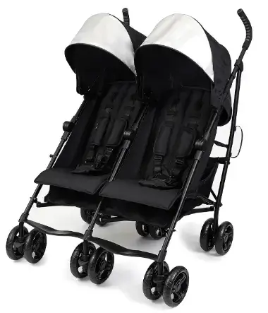Summer Infant 3Dlite Double Convenience Lightweight Double Stroller